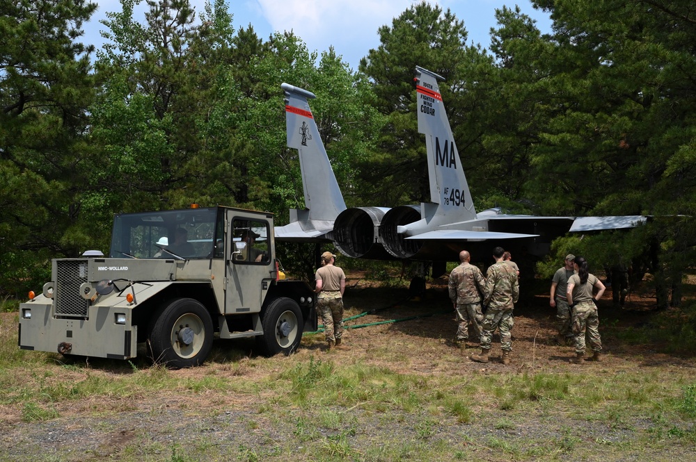 104th Fighter Wing conducts annual CDDAR training during a joint exercise with multiple units from across the Northeast