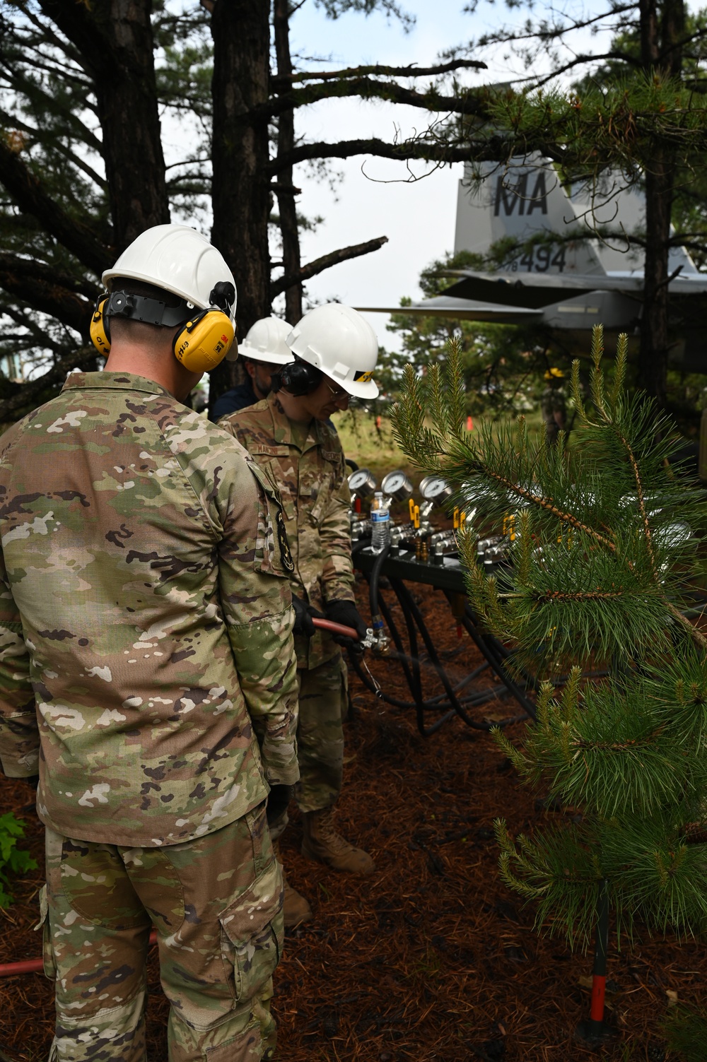 104th Fighter Wing conducts annual CDDAR training during a joint exercise with multiple units from across the Northeast