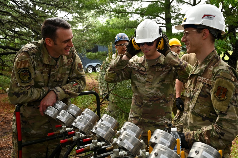 104th Fighter Wing conducts annual CDDAR training during a joint exercise with multiple units from across the Northeast