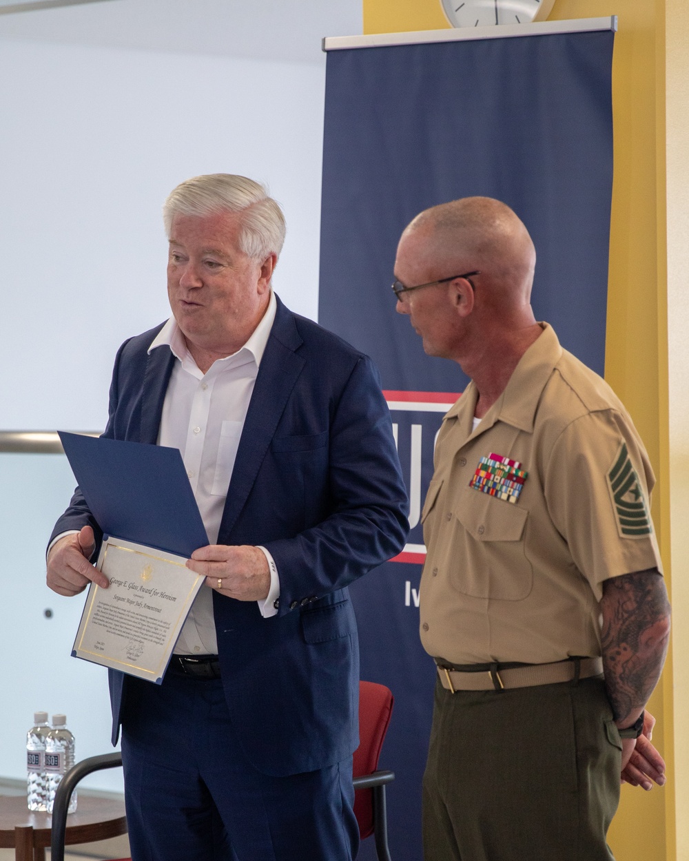 Director of National Intelligence and U.S. Ambassador to Japan visit MCAS Iwakuni