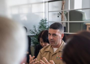 Director of National Intelligence and U.S. Ambassador to Japan visit MCAS Iwakuni