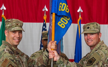 606th ACS Change of Command