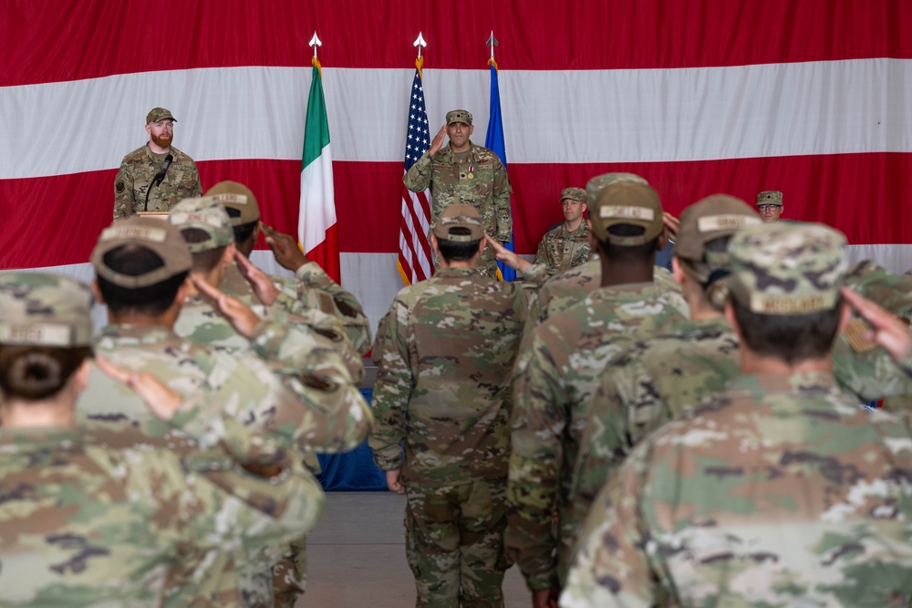 606th ACS Change of Command