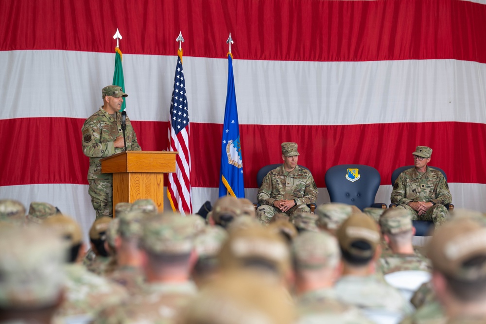 606th ACS Change of Command
