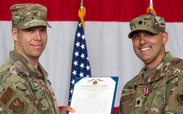 606th ACS Change of Command