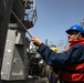 USS Wayne E. Meyer conducts operations in the U.S. Central Command area of responsibility as part of the Carl Vinson Carrier Strike Group