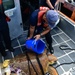 Station Islamorada crew members rescue sea turtle