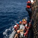 USS Wayne E. Meyer conducts operations in the U.S. Central Command area of responsibility as part of the Carl Vinson Carrier Strike Group