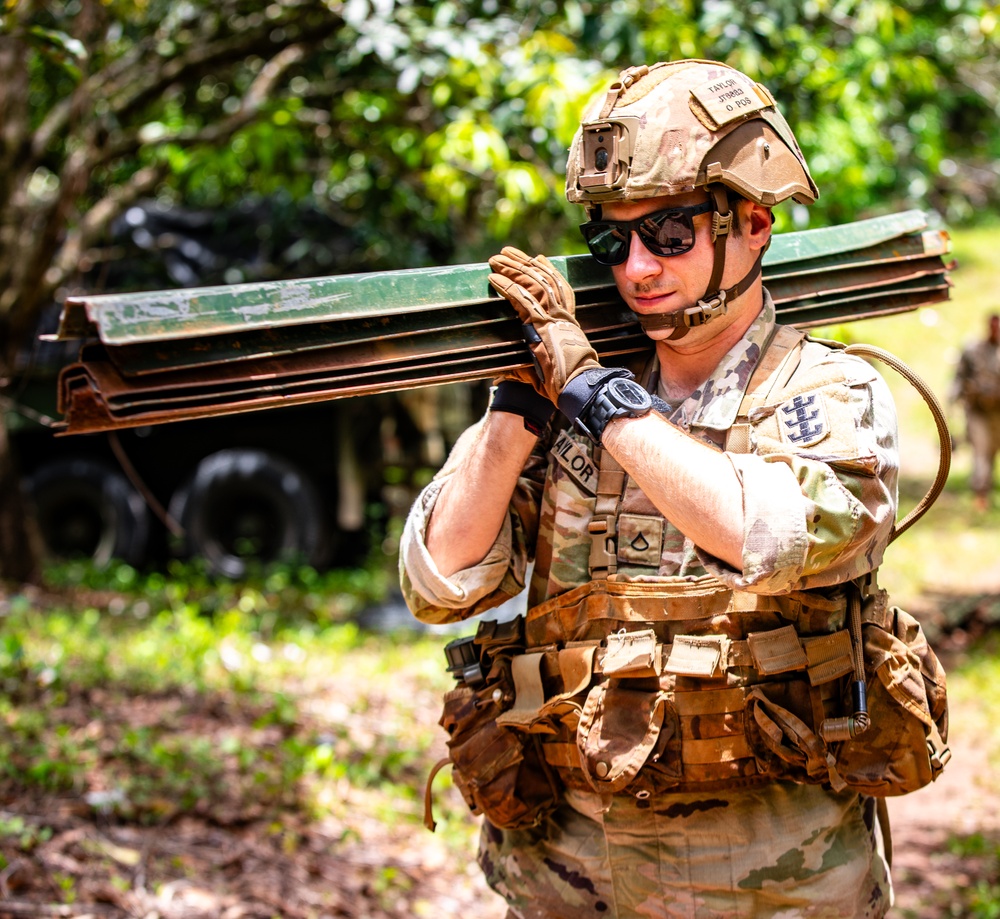 Salaknib 25 | 95th Combat Engineer Company-Infantry Subject Matter Expert Exchange