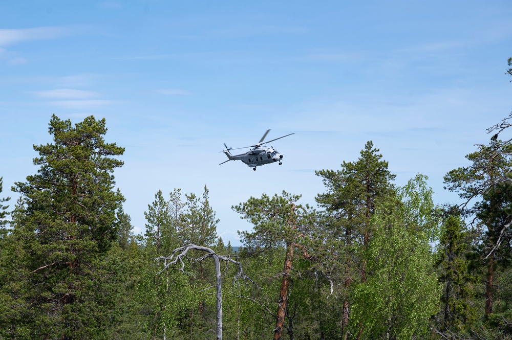 U.S. and Sweden continue land navigation training