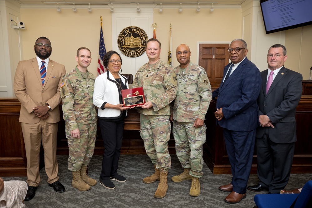 City of Vicksburg proclaims June as USACE month in honor of 250th anniversary