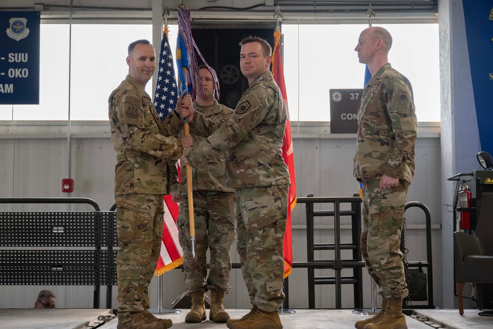 728th AMS Bids Farewell, Welcomes New Commander