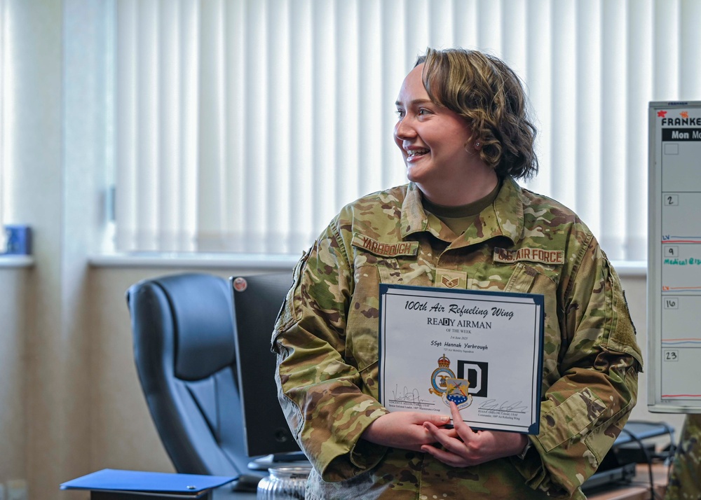 Ready Airman of the week: SSgt. Hannah Yarbrough