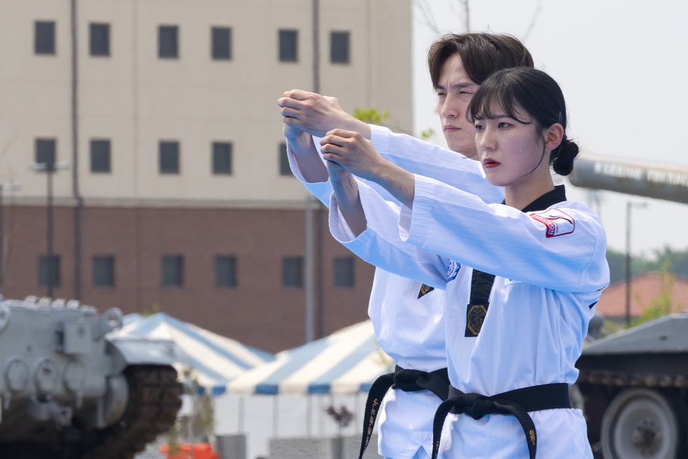 KATUSA Friendship week Taekwondo Demonstration