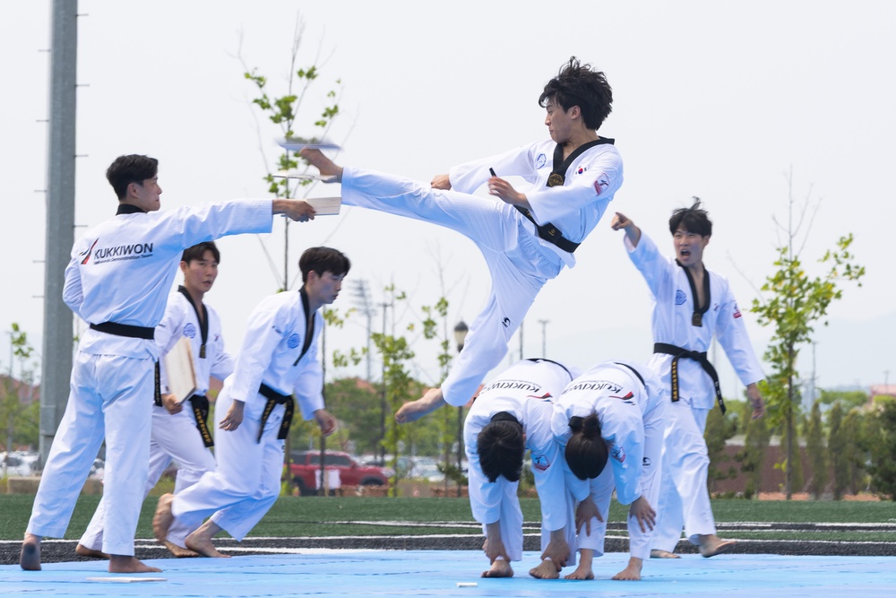 KATUSA Friendship Week Taekwondo Demonstration