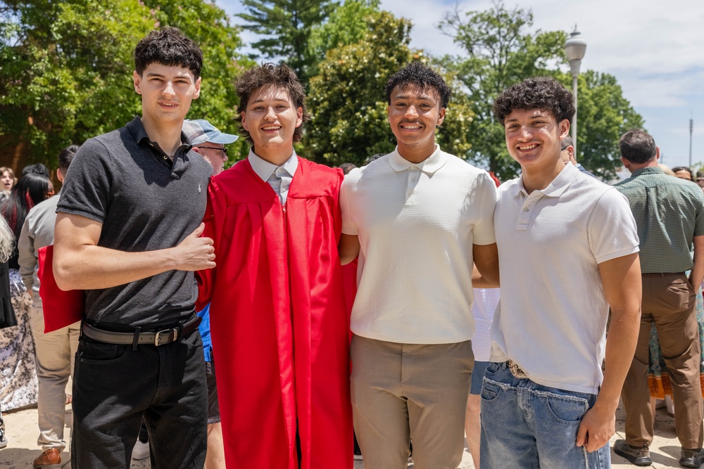 SMMC speaks at Quantico Middle/High School Class Graduation