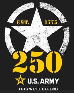 U.S. Army 250th Birthday Logo