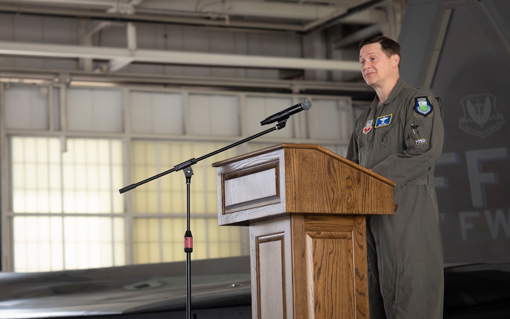 1st Fighter Wing Welcomes Newest Commander