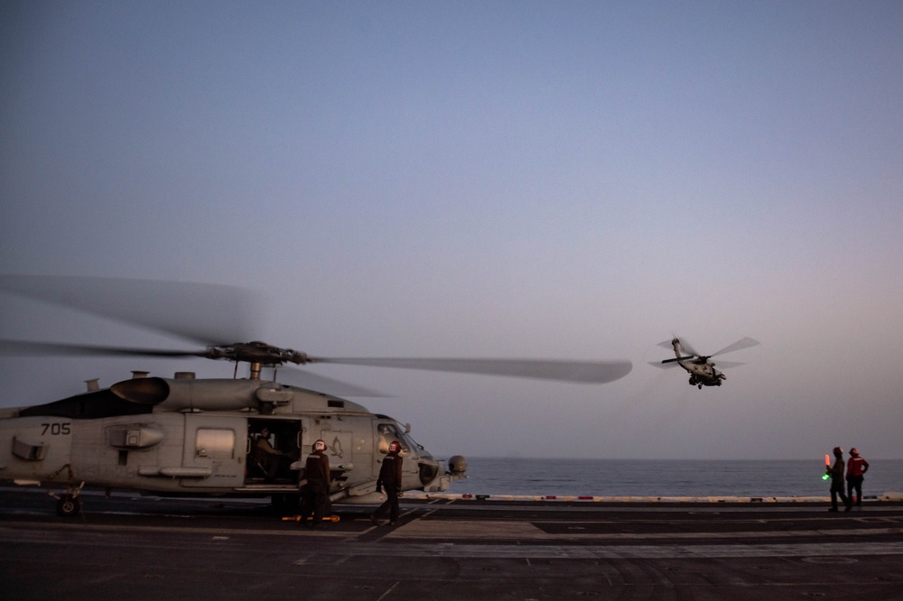 Vinson’s Deployment