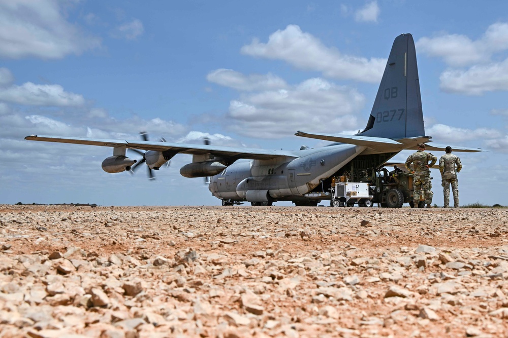 VMM-161 (REIN) delivers mission-critical support in East Africa