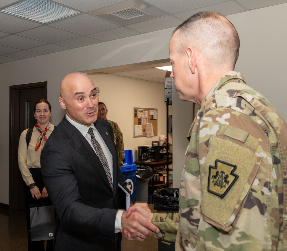 Pa. National Guard hosts Lithuanian Vice Minister of National Defense