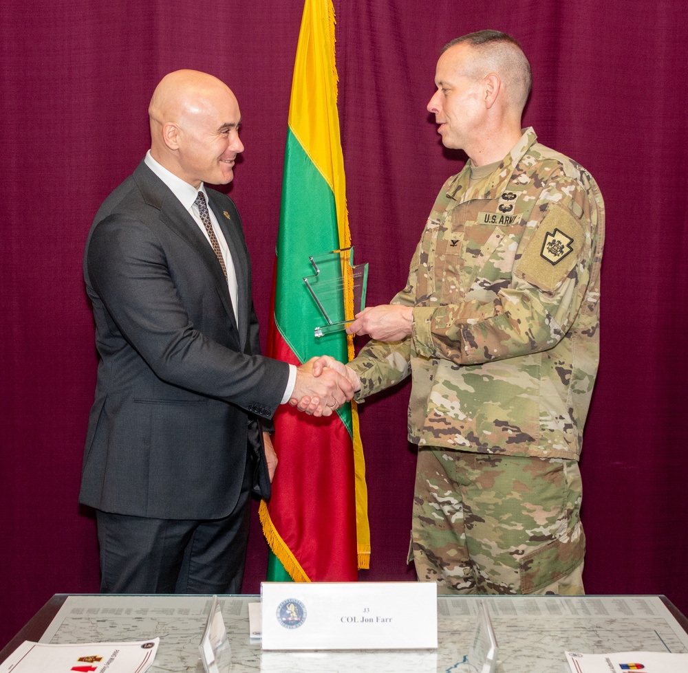 Pa. National Guard hosts Lithuanian Vice Minister of National Defense