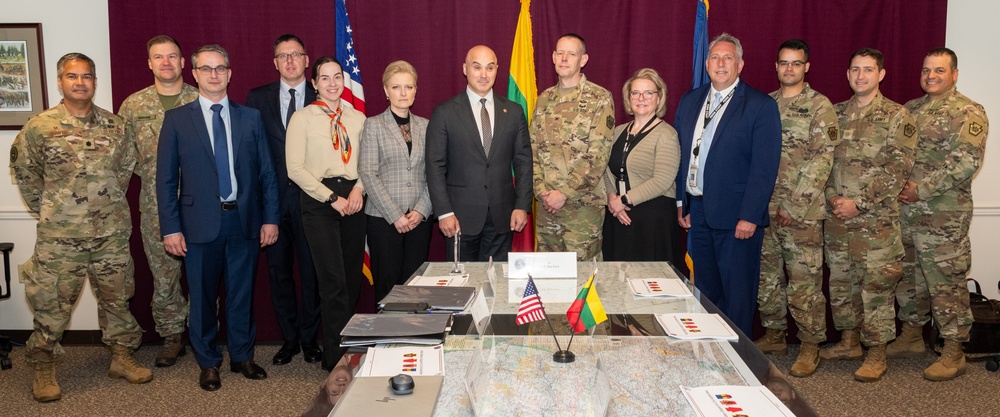 Pa. National Guard hosts Lithuanian Vice Minister of National Defense