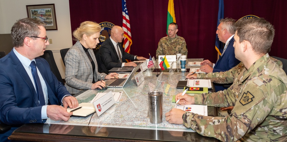 Pa. National Guard hosts Lithuanian Vice Minister of National Defense