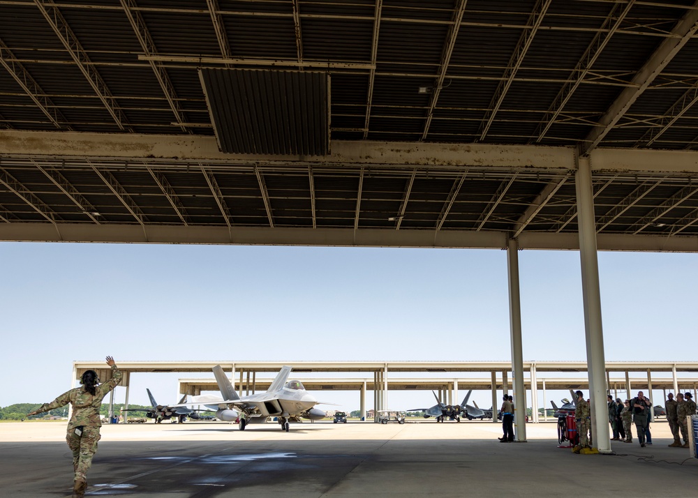 Col. Tellez takes final flight as 1st Fighter Wing commander