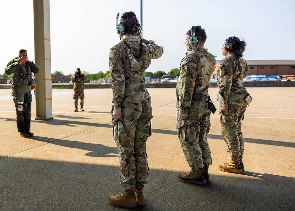 Col. Tellez takes final flight as 1st Fighter Wing commander