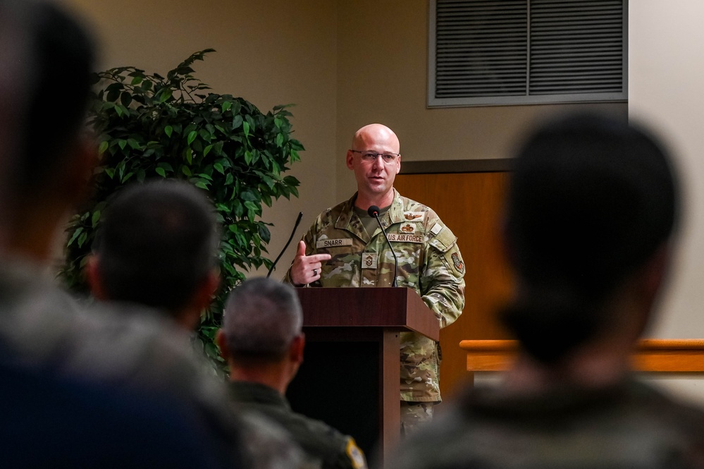628th Air Base Wing &amp; Command Chief Change of Responsibility Ceremony