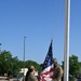 Airmen raise U.S. flag