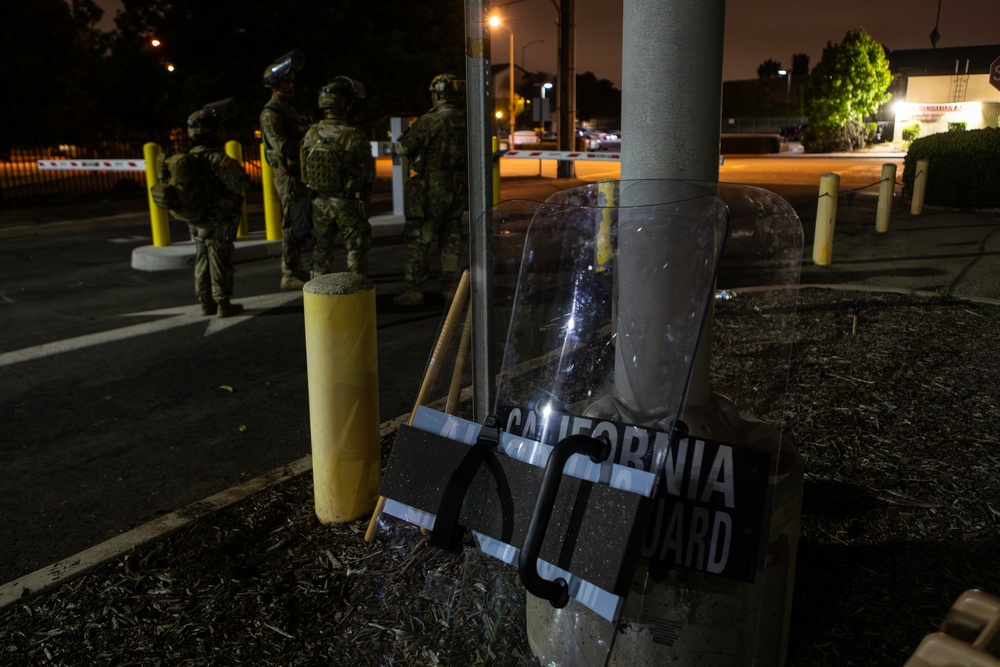 U.S. Northern Command support to protect federal personnel and property in Los Angeles