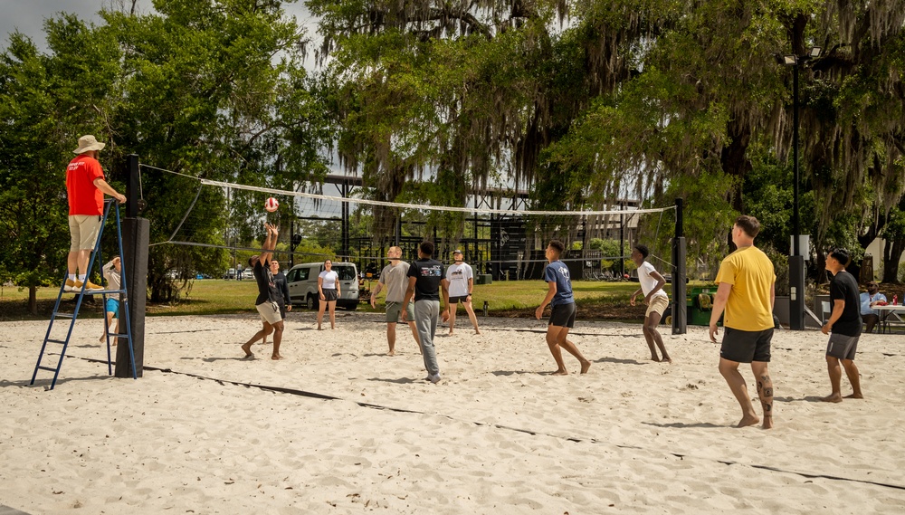 MCCS SC Alcohol Awareness volleyball tournament