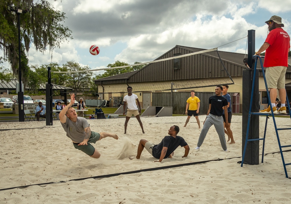 MCCS SC Alcohol Awareness volleyball tournament