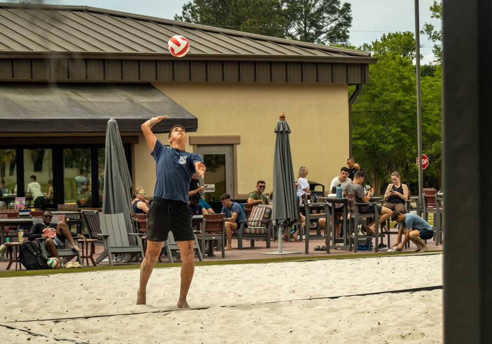 MCCS SC Alcohol Awareness volleyball tournament