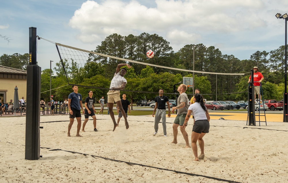 MCCS SC Alcohol Awareness volleyball tournament