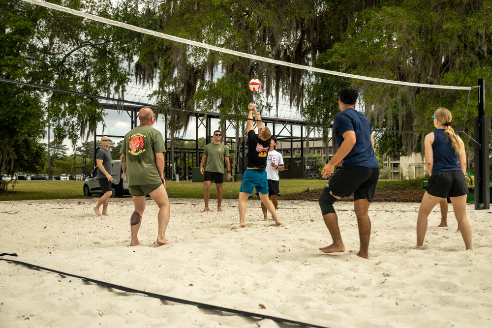 MCCS SC Alcohol Awareness volleyball tournament