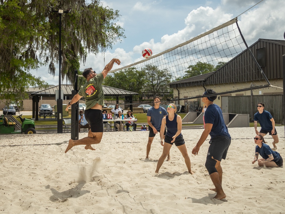 MCCS SC Alcohol Awareness volleyball tournament
