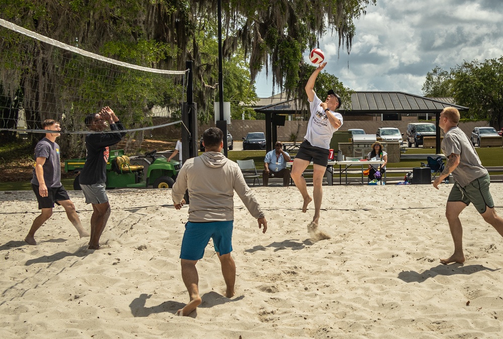 MCCS SC Alcohol Awareness volleyball tournament