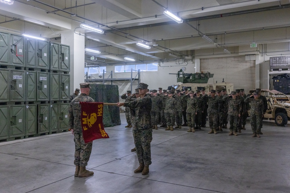 H&amp;S Company, 3d Recon Bn conducts Change of Command Ceremony