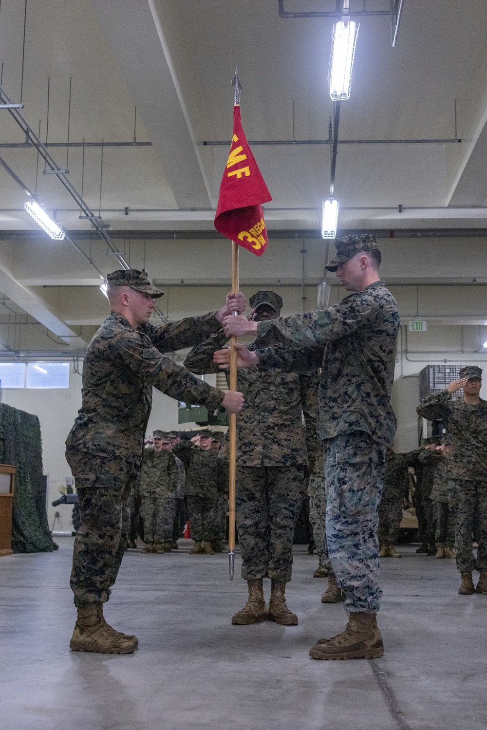 H&amp;S Company, 3d Recon Bn conducts Change of Command Ceremony