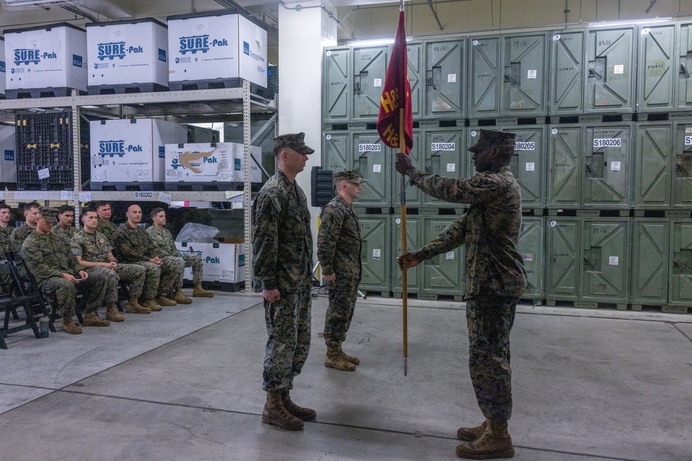 H&amp;S Company, 3d Recon Bn conducts Change of Command Ceremony