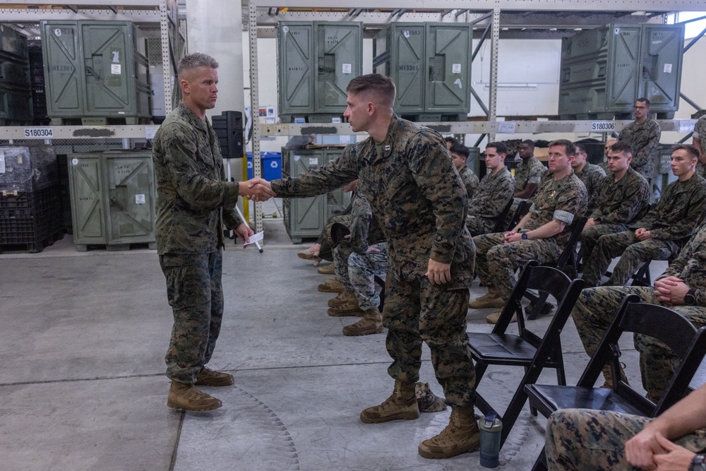 H&amp;S Company, 3d Recon Bn conducts Change of Command Ceremony