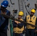 USS Oscar Austin (DDG 79) Conducts a Replenishment-At-Sea (RAS) with USNS Laramie (T-AO 203)