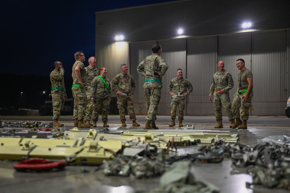 CMSAF Flosi engages with Airmen across Herk Nation