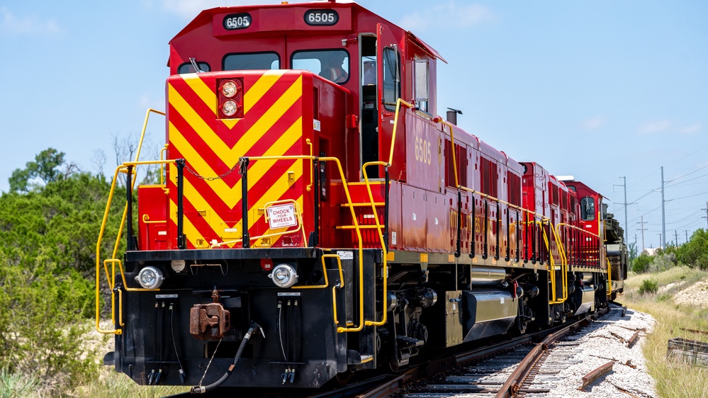 Rail Operations Center Ships III Armored Corps Vehicles to D.C.