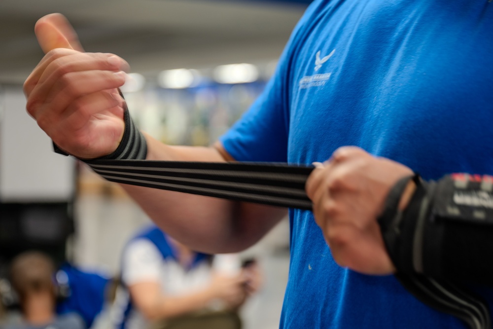 Air Force Warrior Games Athletes complete first day of Warrior Games training camp