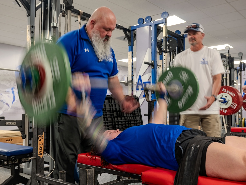 Air Force Warrior Games Athletes complete first day of Warrior Games training camp