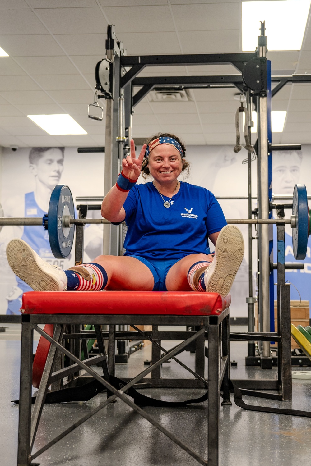 Air Force Warrior Games Athletes complete first day of Warrior Games training camp